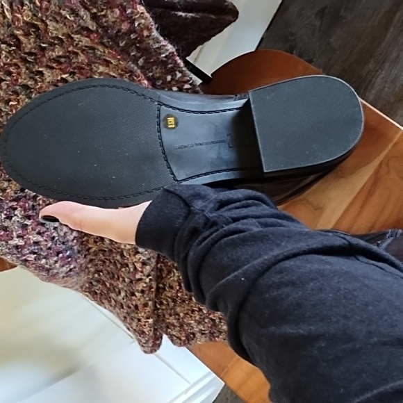 Inc International Concepts tall black leather boots size 8 1/2 NWOT - Picture 4 of 16